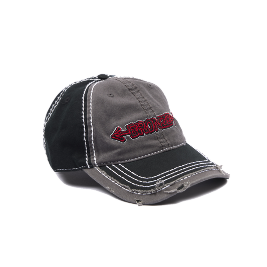 STRESSED HAT BLACK