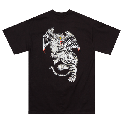 TIGER POCKET TEE BLACK