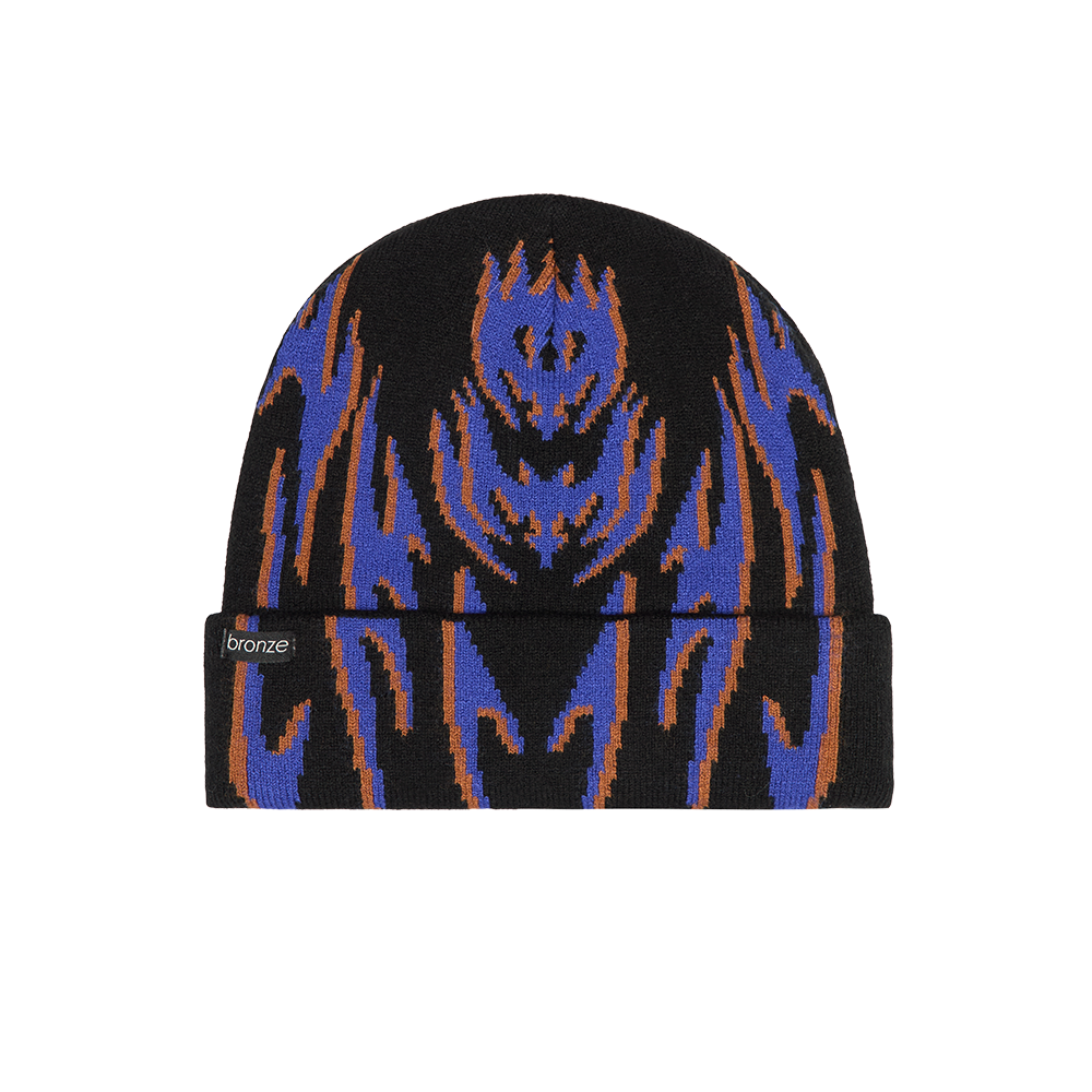 TRIBAL SPORT BEANIE BLACK