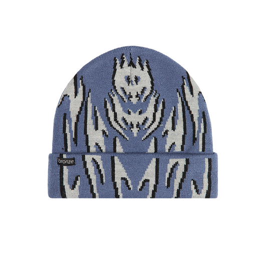 TRIBAL SPORT BEANIE BLUE