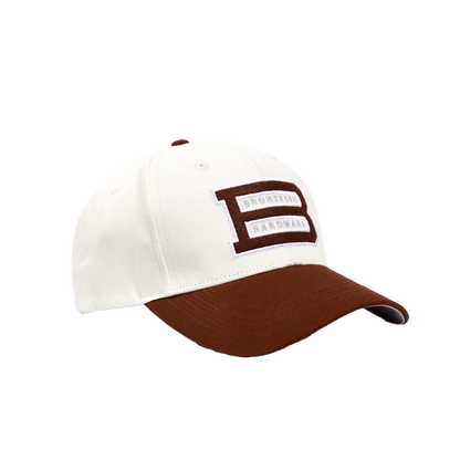 XLB HAT WHITE/BROWN