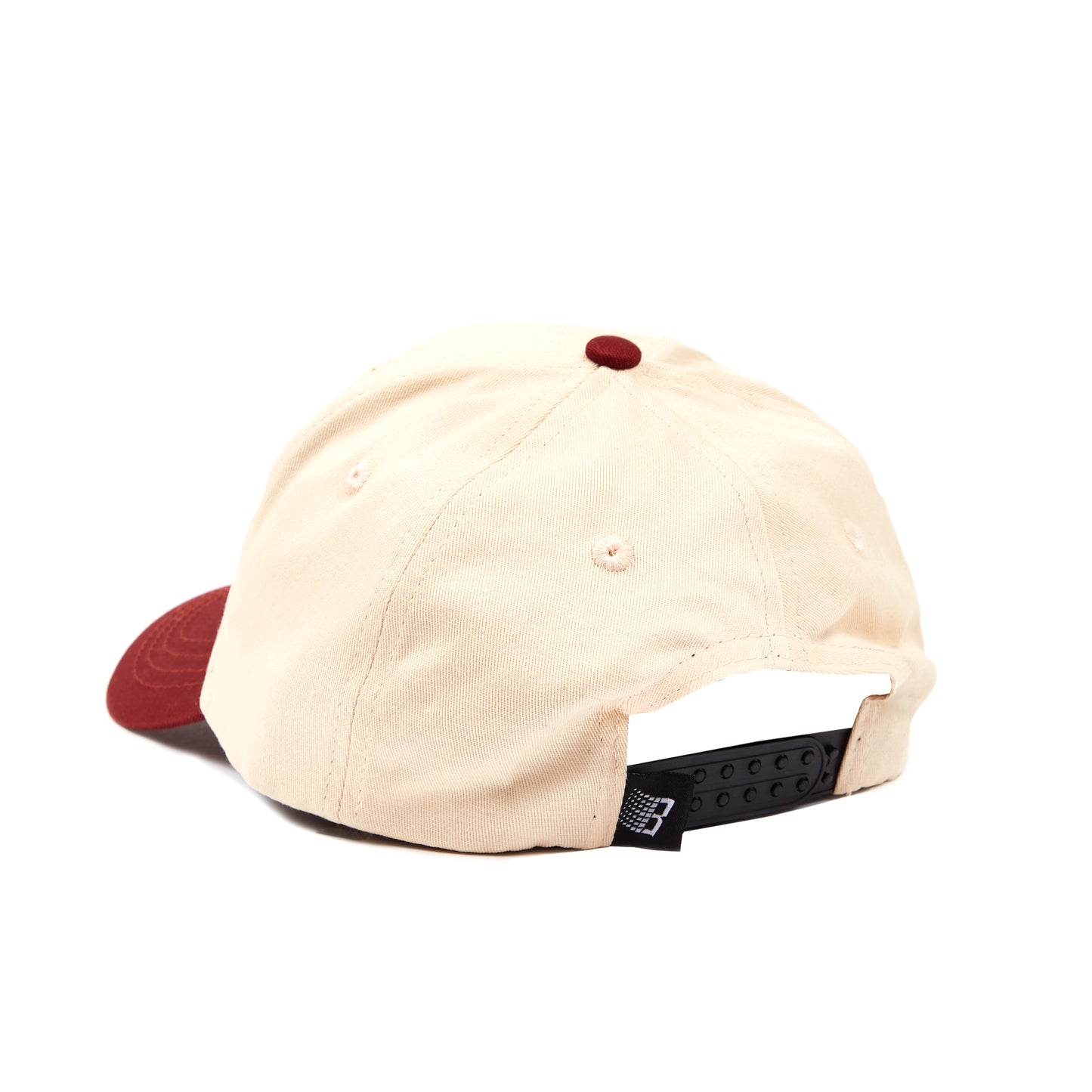 XLB HAT BONE/BURGUNDY