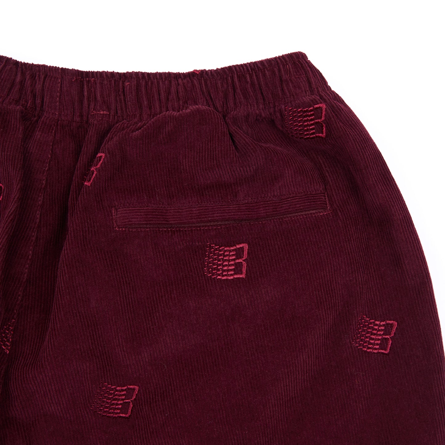 EMBROIDERED SYNCH CORDS MAROON
