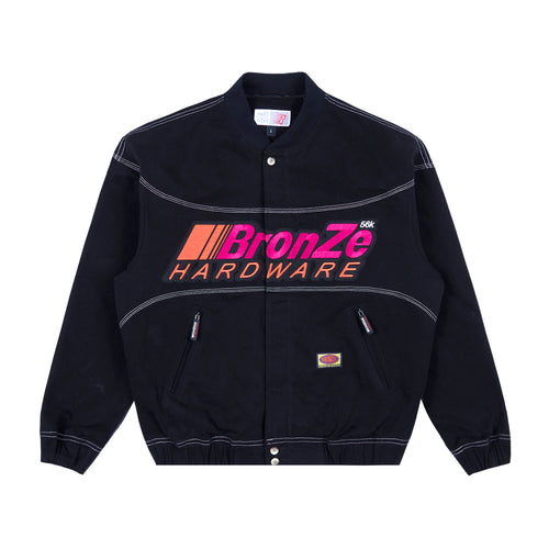 PITCREW BOMBER JACKET BLACK