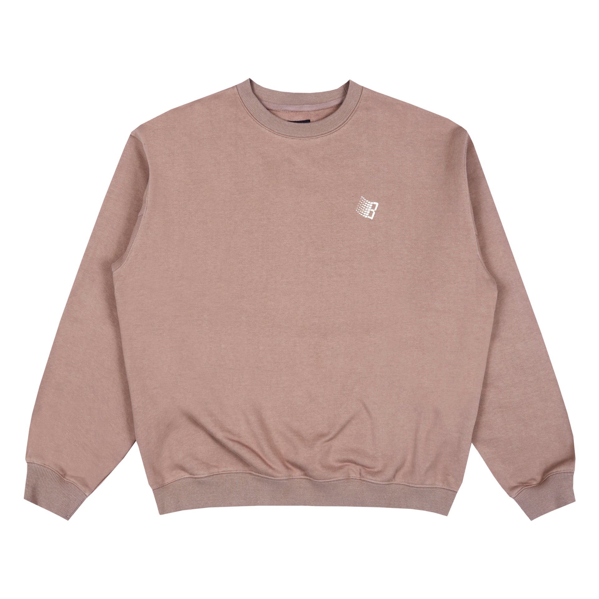 LOGO CREWNECK LIGHT BROWN – BRONZE56K