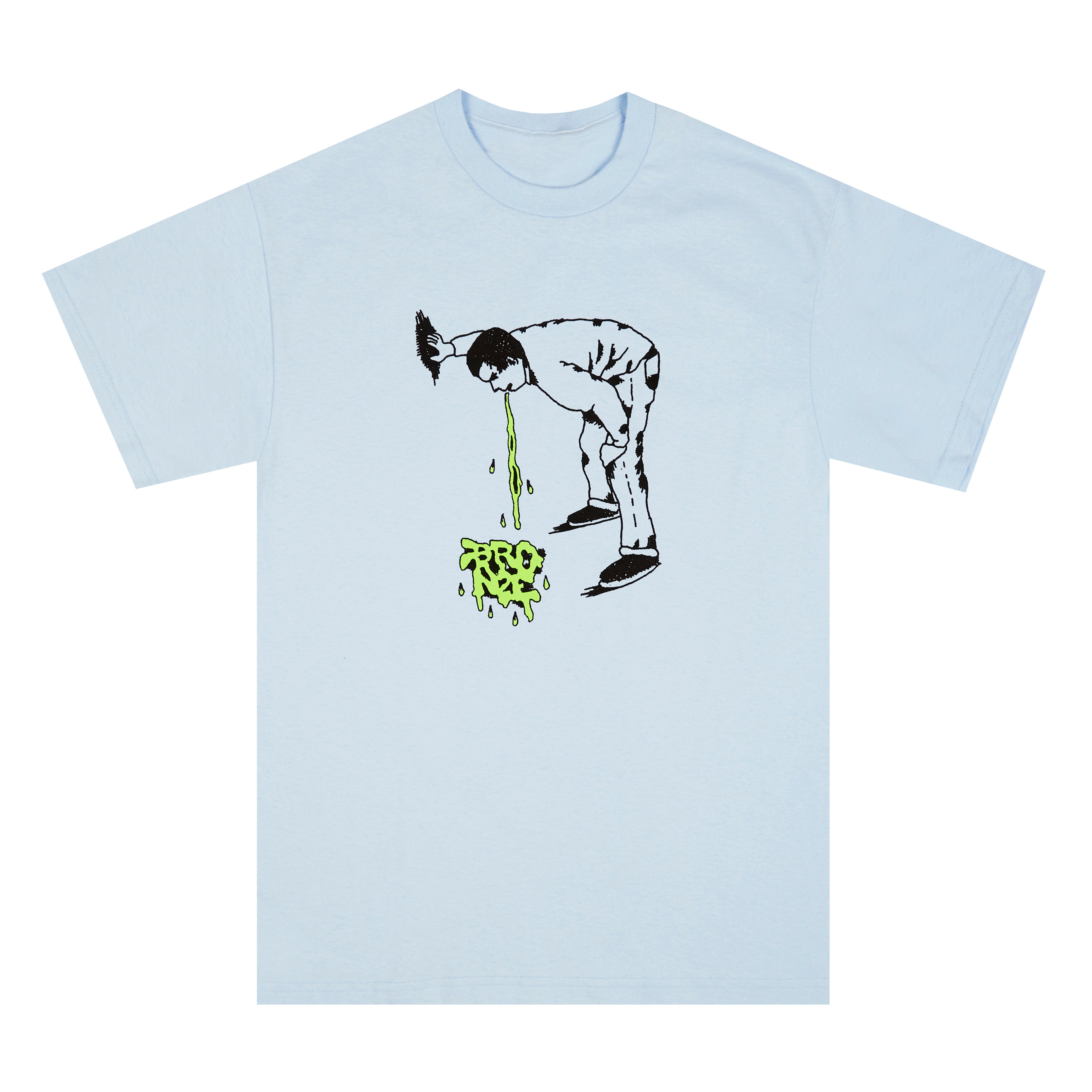 PUKE TEE POWDER BLUE – BRONZE56K