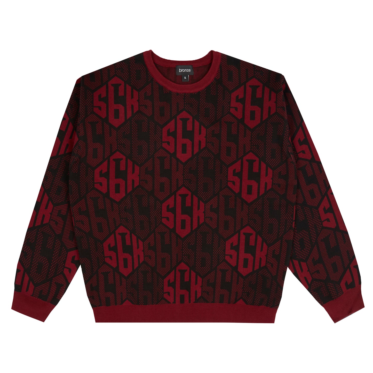 56KNIT SWEATER RED