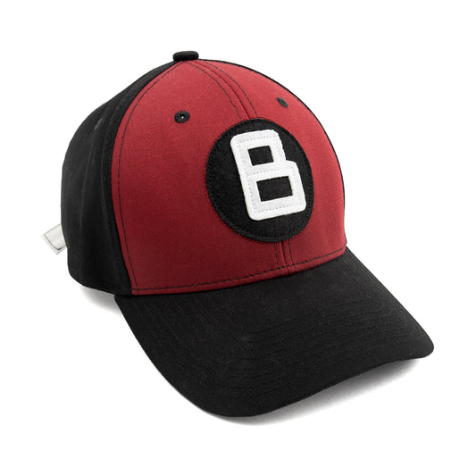 B BALL HAT RED