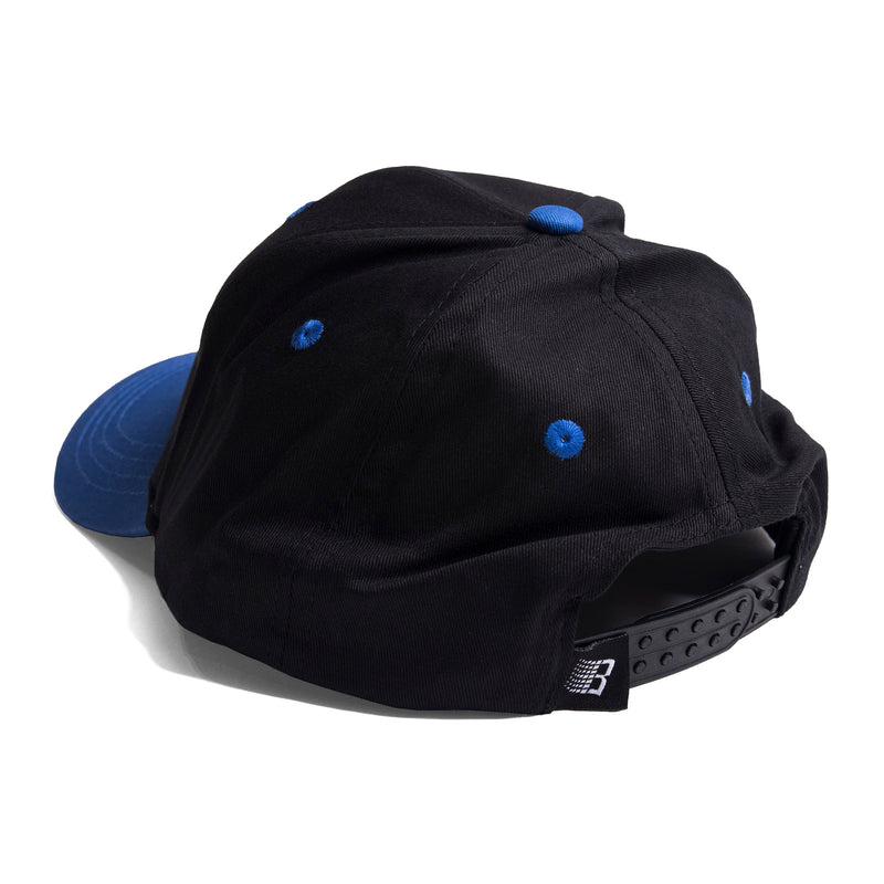 XLB HAT BLACK/ROYAL – bronze56