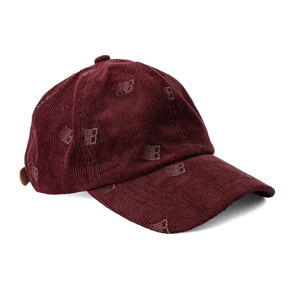 Meroon Cap ALL OVER EMBROIDERED CAP MAROON – BRONZE56K