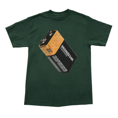 BATTERY TEE FOREST GREEN