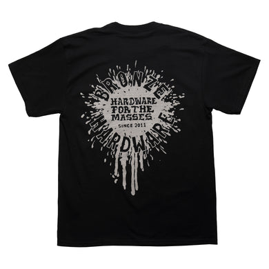 TIGHTEN BACK TO LIFE TEE BLACK – BRONZE56K
