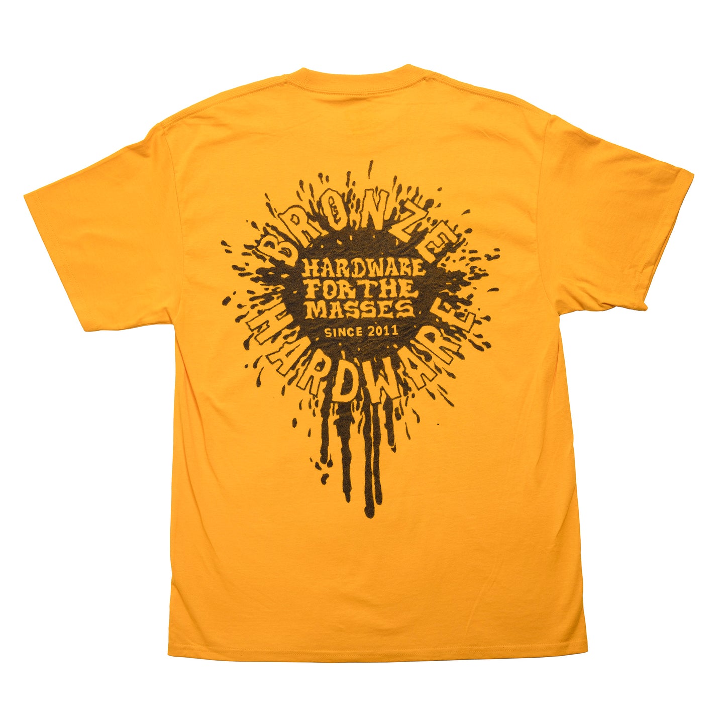 TIGHTEN BACK TO LIFE TEE GOLD