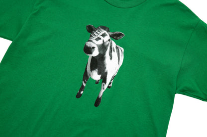COW TEE KELLY GREEN