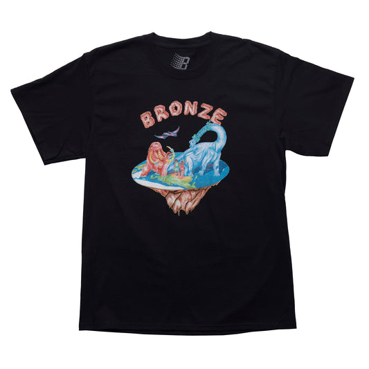 FLAT EARTH TEE BLACK