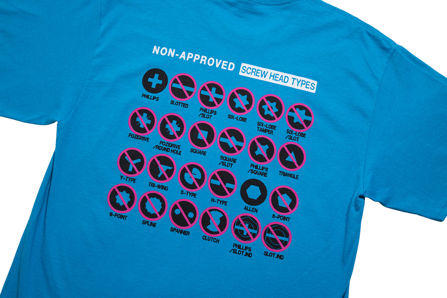 NON-APPROVED TEE TURQUOISE