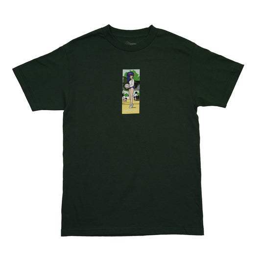 VOLLEY TEE FOREST GREEN