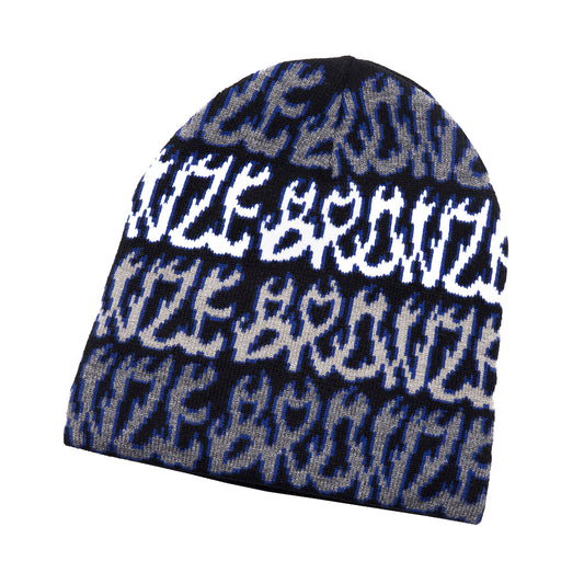 FLAME BEANIE BLACK