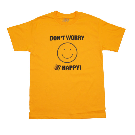 DONT WORRY B HAPPY GOLD