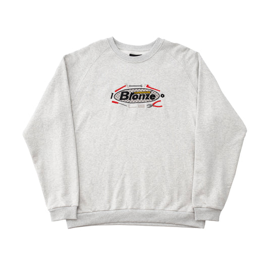 TOOL TIME CREWNECK ASH GREY